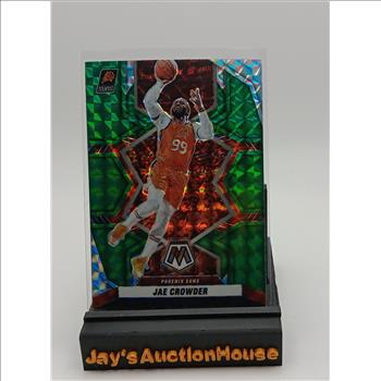 Jae Crowder 2021-22 Panini Mosaic Green Prizm #76 Sports Card