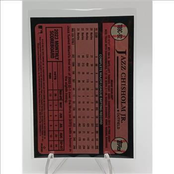 Jazz Chisholm Jr. 2024 Topps Series 1 Silver Pack Mojo #T89C-92 Sports Card JC306