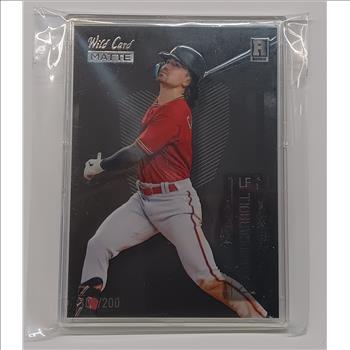 Corbin Carroll Rookie 2023 Wild Card Matte BC-CC 104/200 Rookie Card 