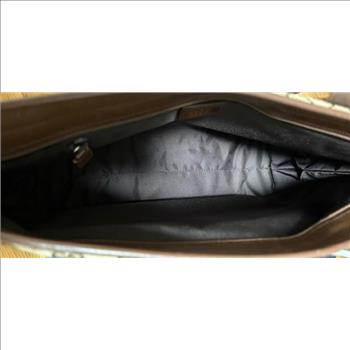 Vintage Gucci Canvas Tote Bag double checked by Entrupy