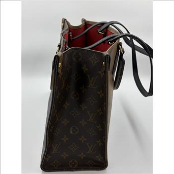 Louis Vuitton Luxury Preowned Onthego Tote double checked by Entrupy