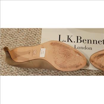 LK Bennett Sabira Taupe Size 40 (US size 9) shoes