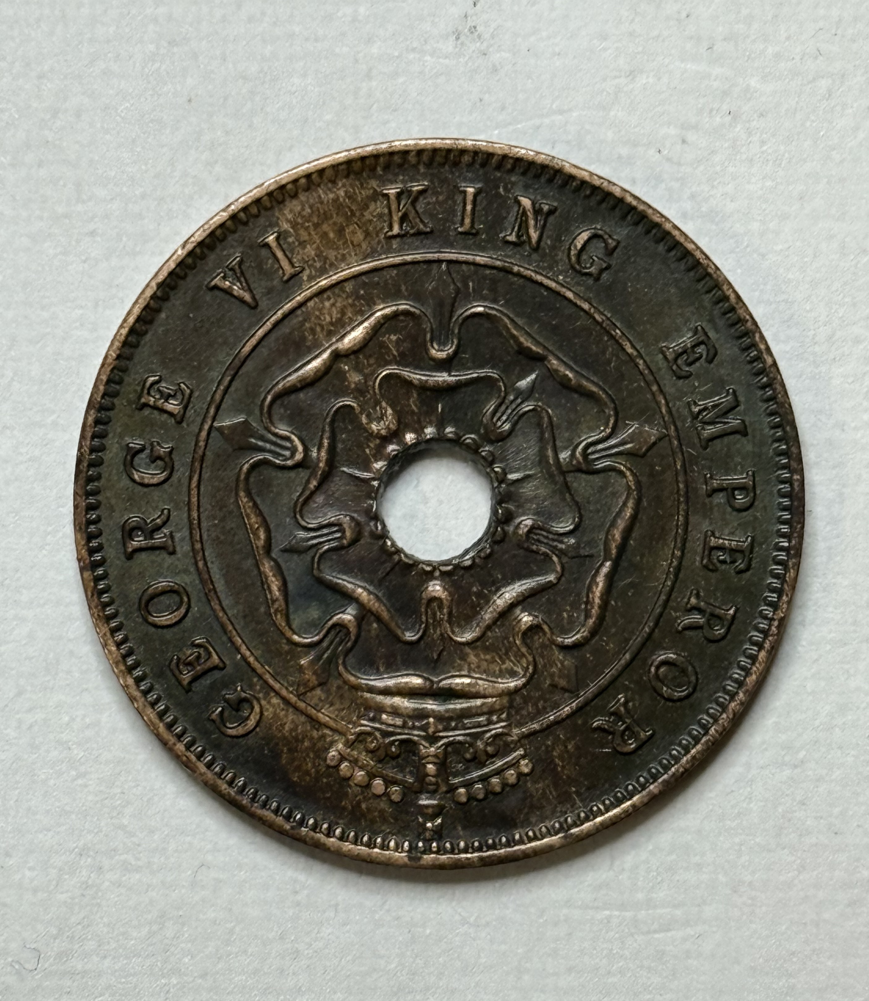 1947 Southern Rhodesia 1 Penny Uncirculated