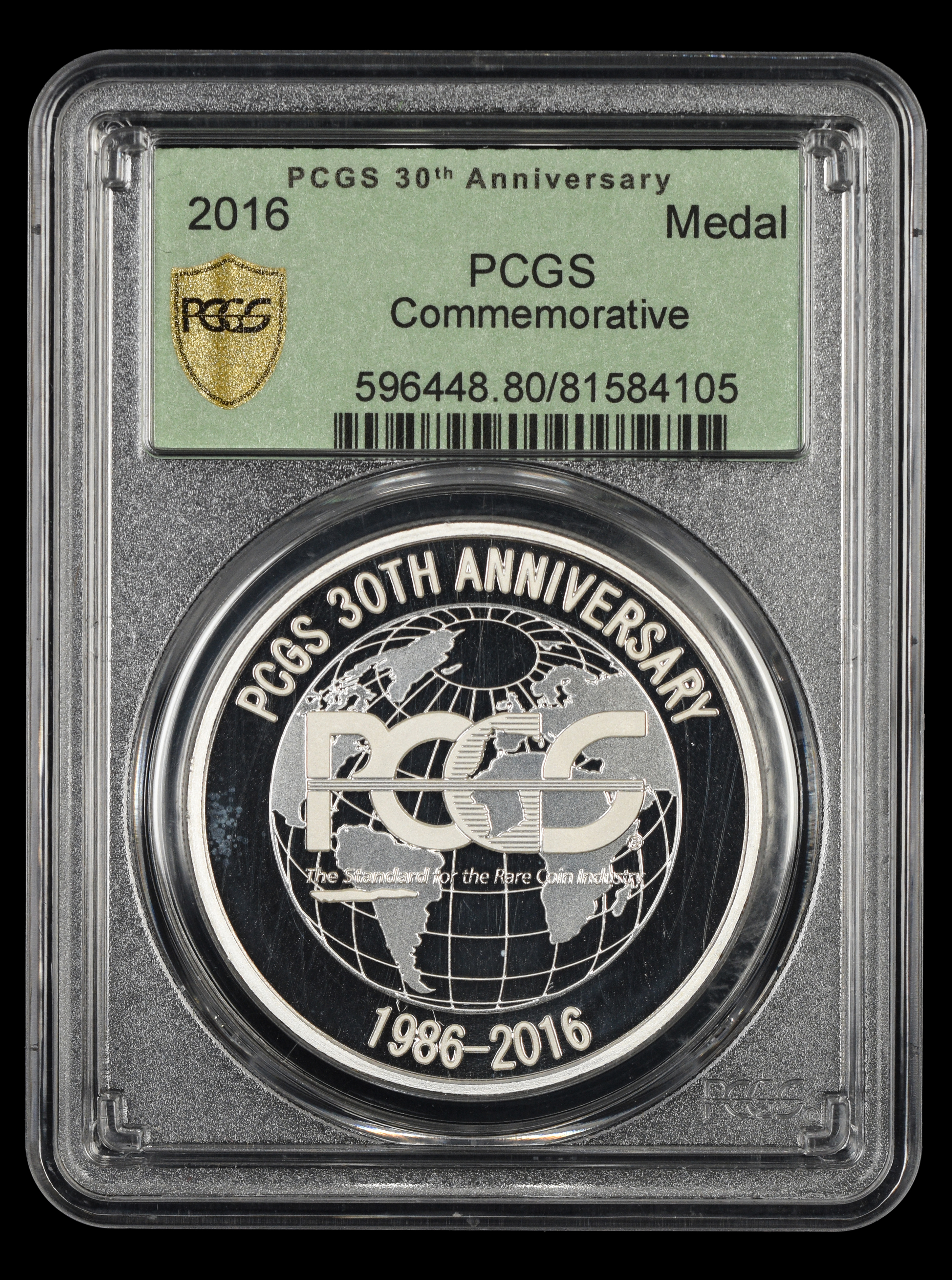 2016 PCGS 30th Anniversary Commemorative Medal - Low Mintage 5000 Medals
