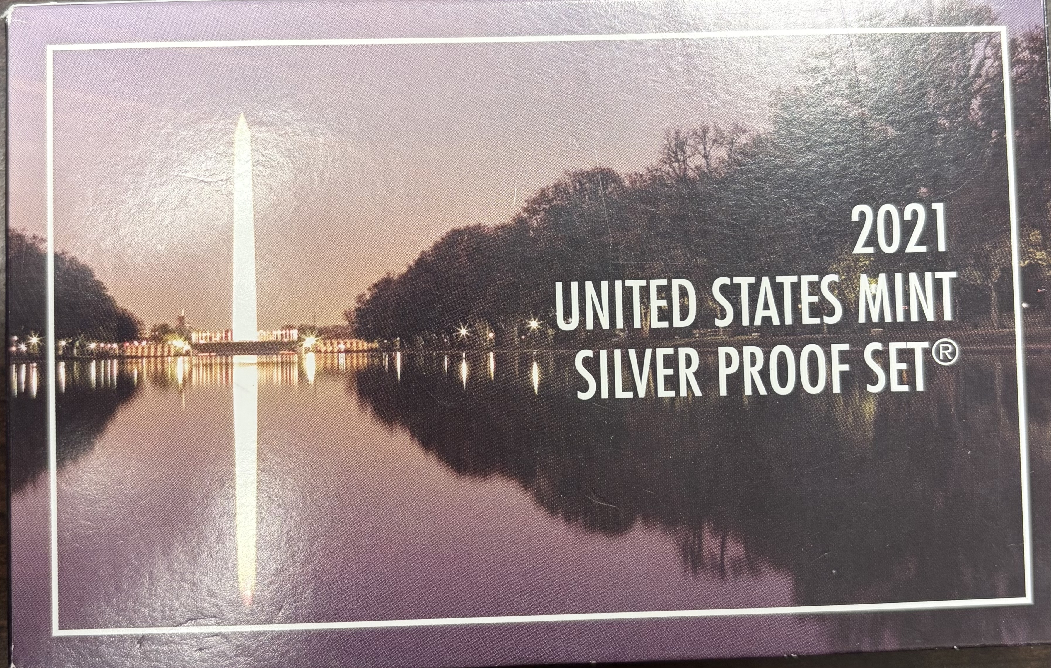 2021-S US Mint Silver Proof Set 7 Coins 21RH OGP Box & COA .999 Silver