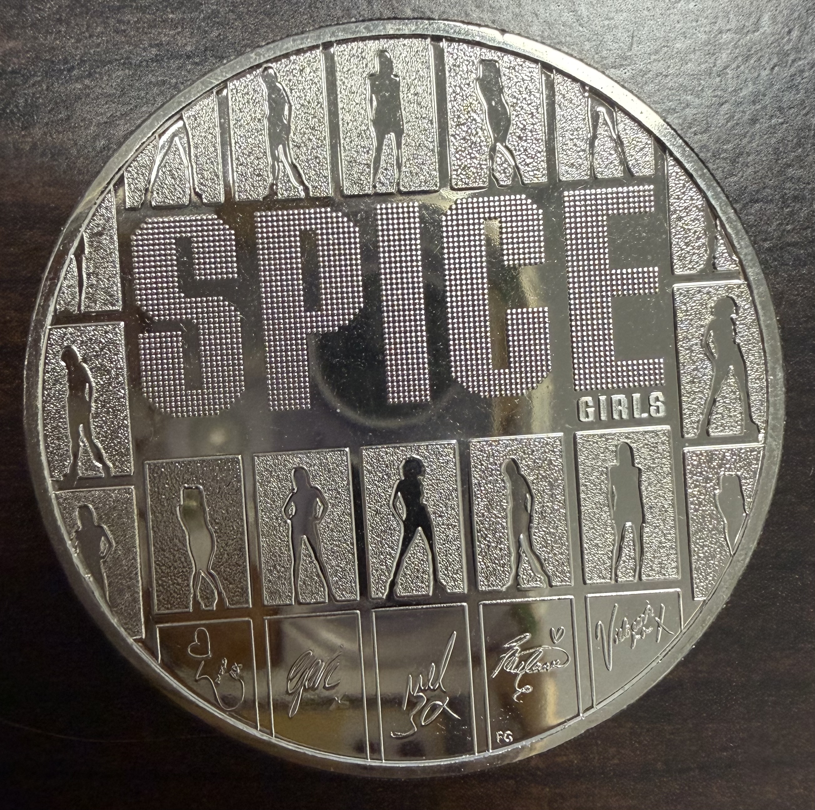2026 UK Spice Girls £5 Coin Royal Mint Music Legends Charles III BU