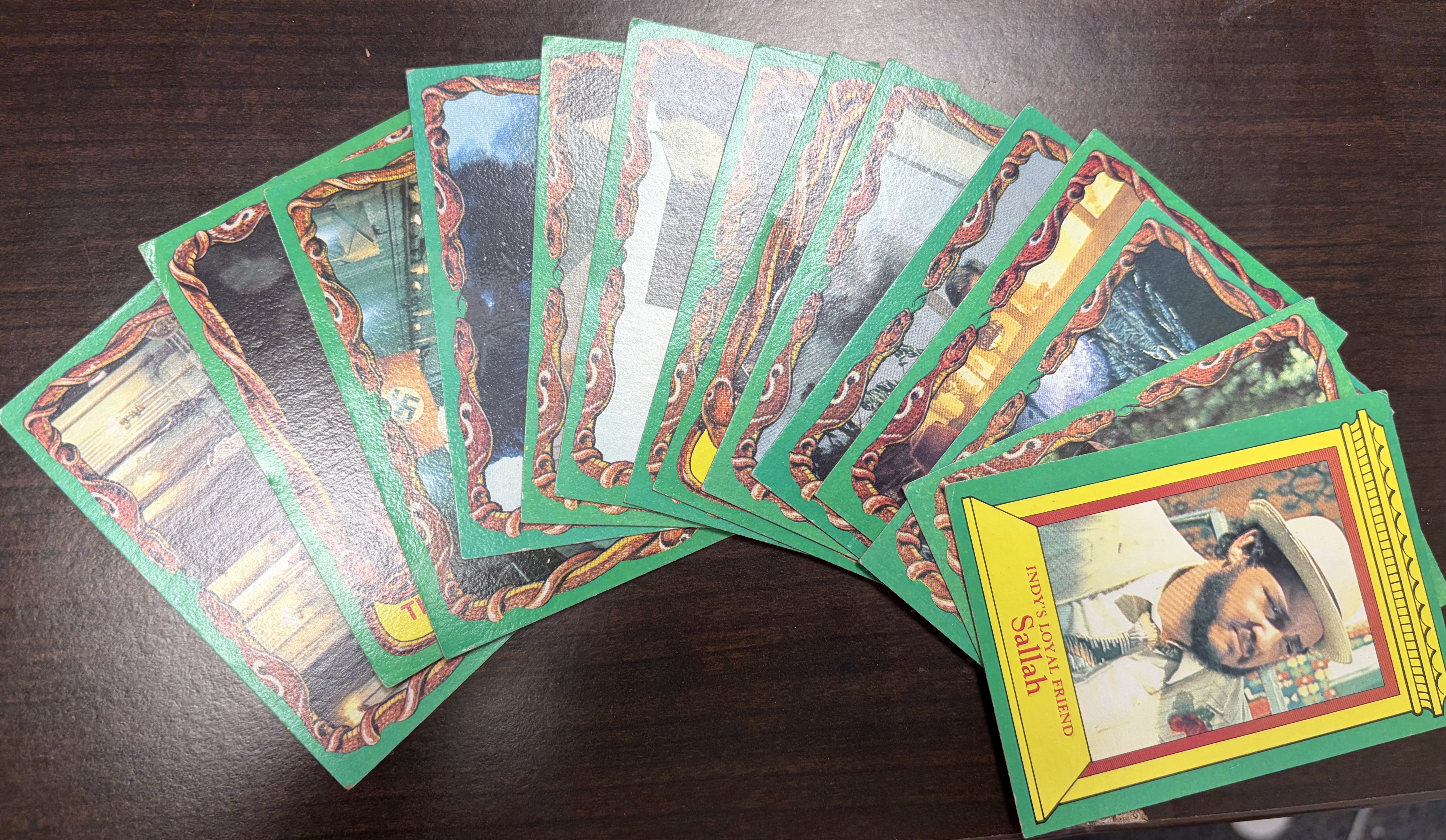  1981 Topps Raiders of the Lost Ark Indiana Jones Trading Card Lot