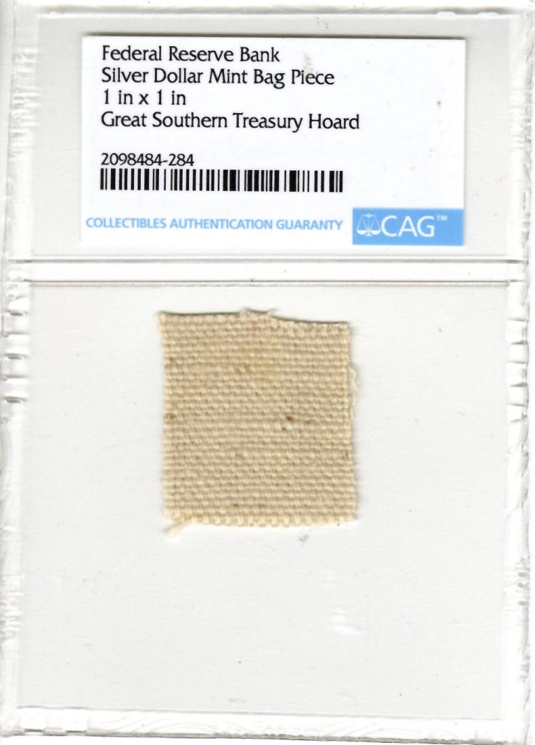  Federal Reserve Bank Silver Dollar Mint Bag Piece