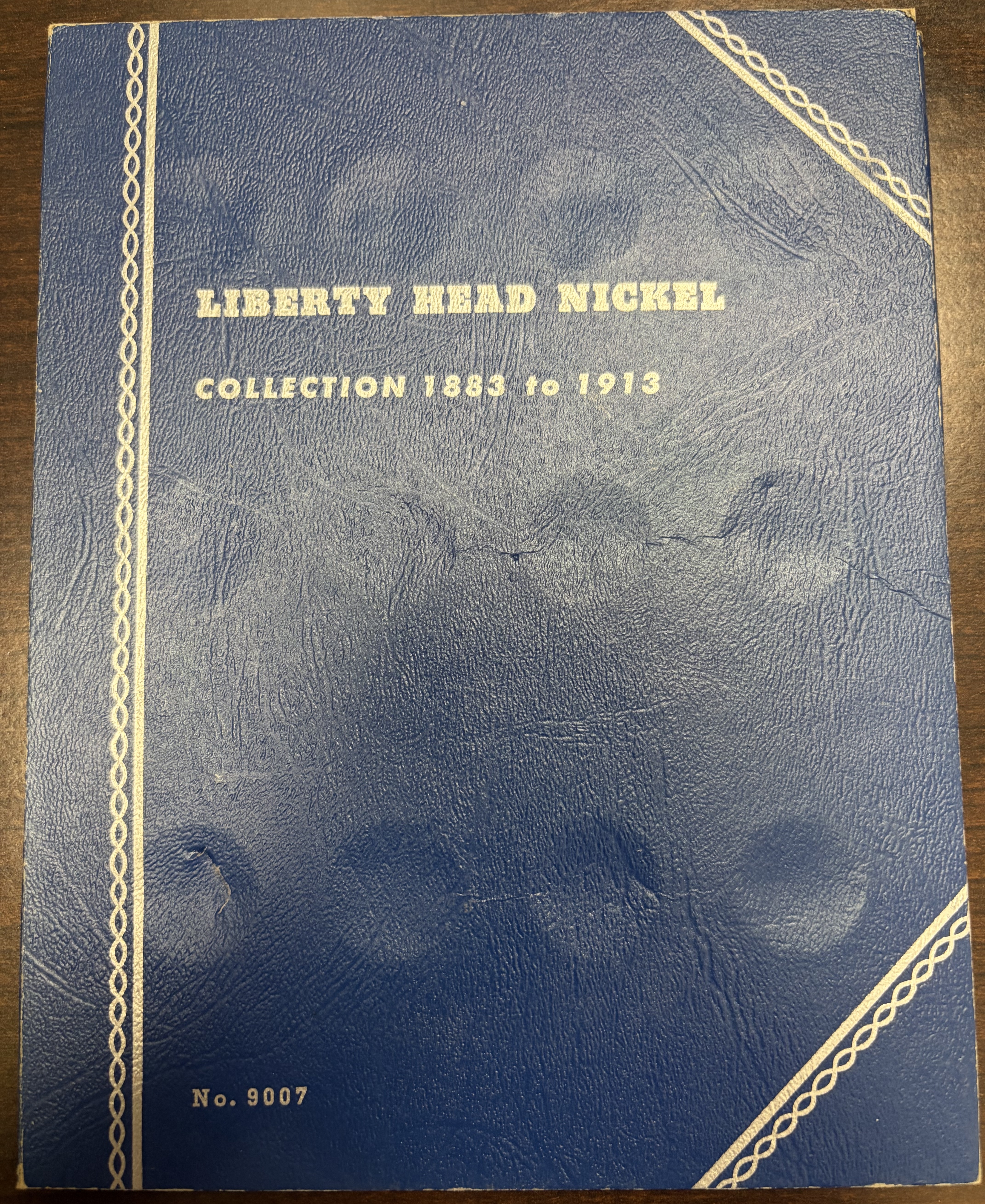  Vintage Whitman Liberty Head V Nickel Coin Folder 1883-1913 No. 9007 Empty