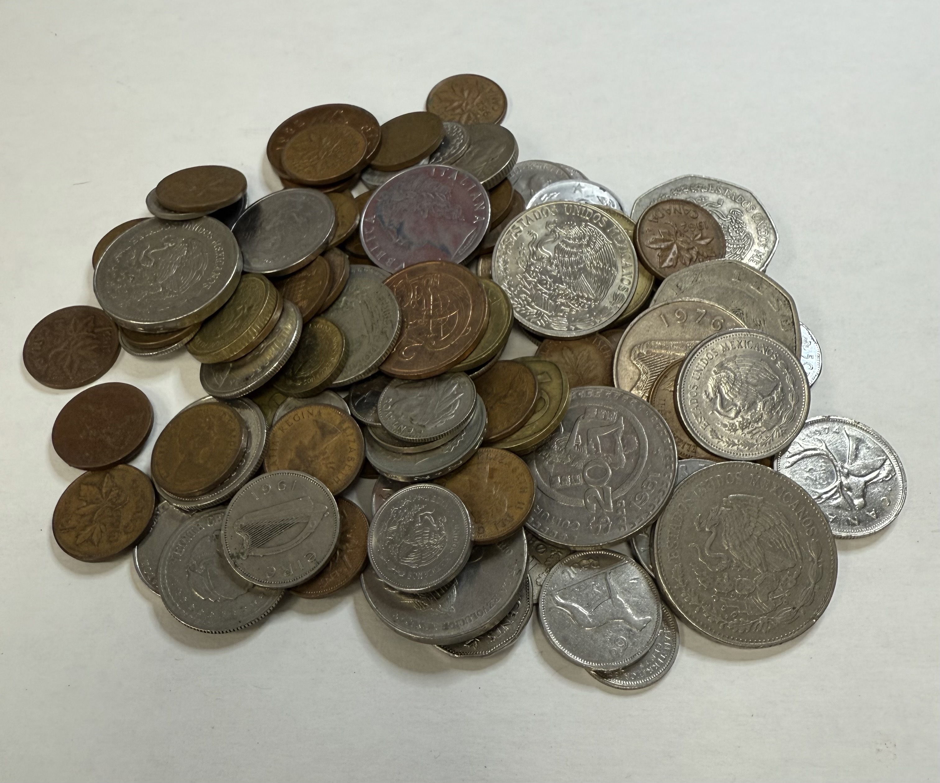 1 Pound of Assorted World Coins