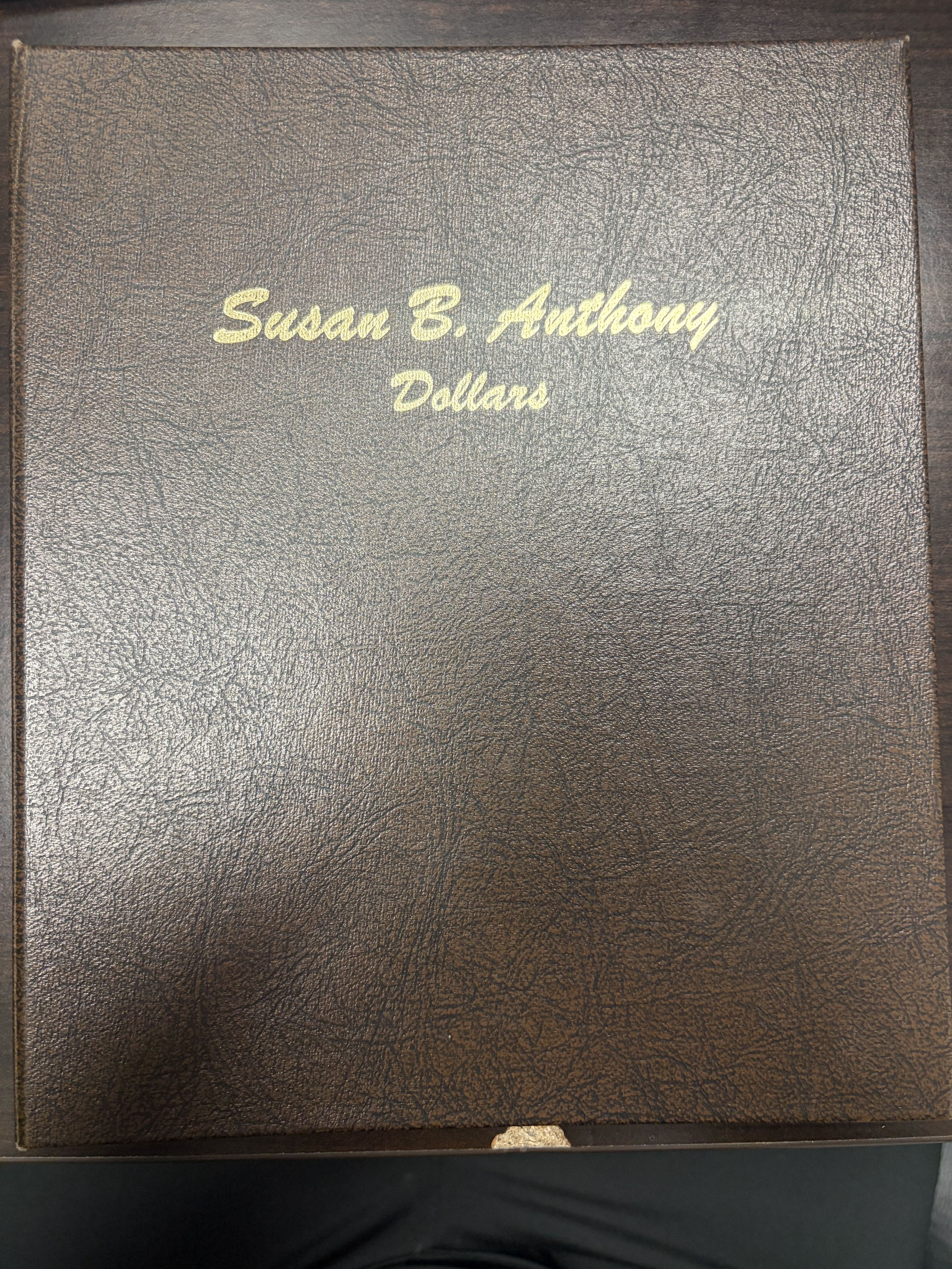 Susan B. Anthony Dollars Incomplete