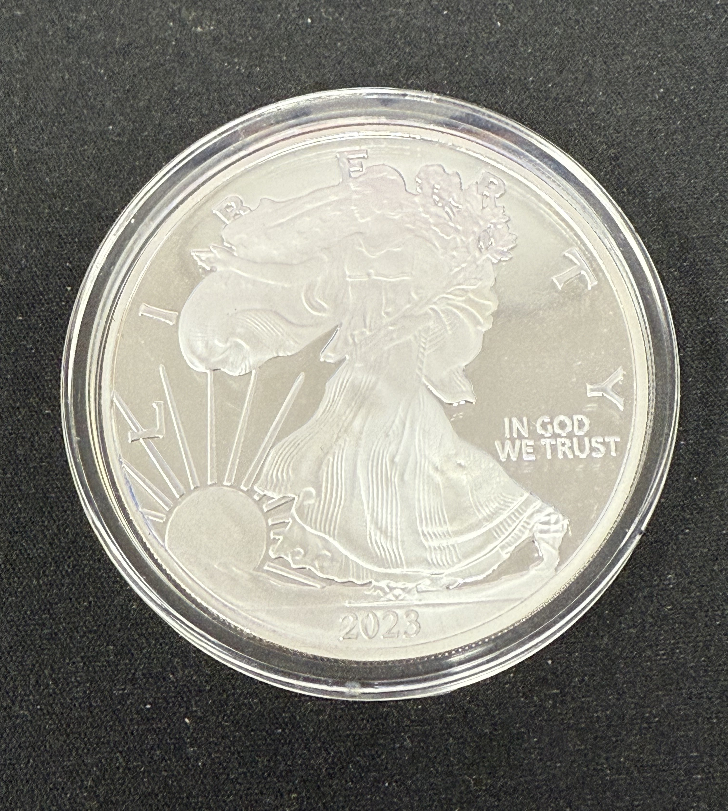 2023 Silver Eagle Replica, Quarter Pound .999 Fine Silver 