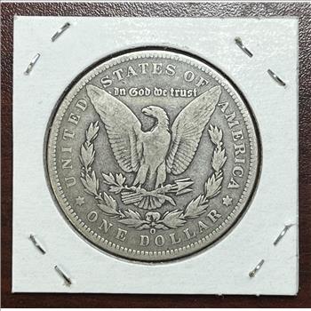 1891 O Morgan Silver Dollar VG