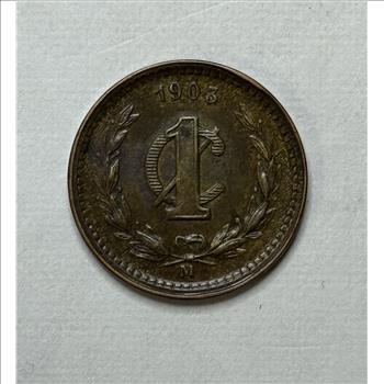 1903 Mexico 1 Centavo XF Condition