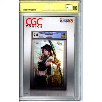 Graded & Signed Comic: Grimm Fairy Tales #50 CBCS 9.6 (Zenescope, 2021) August Cereal Cosplay Cover Signed by Ula Moss & Paul Green