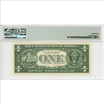 2000 Millennium Coin & Currency Set $1 1999 Federal Reserve Note PMG Graded Uncirculated