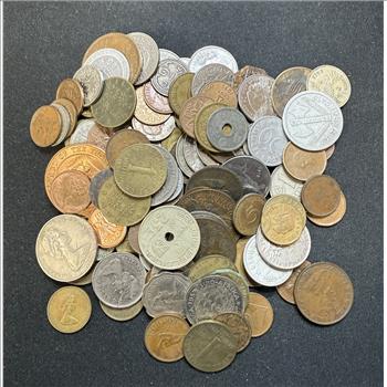 1 Pound Unsorted World Coins