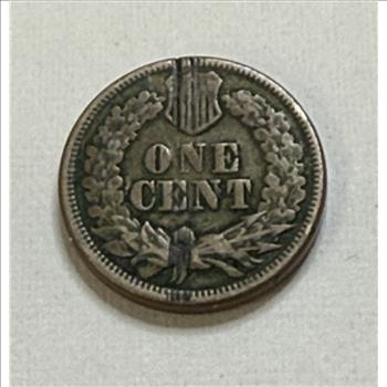 1863 Copper Nickel Indian Cent Fine Details