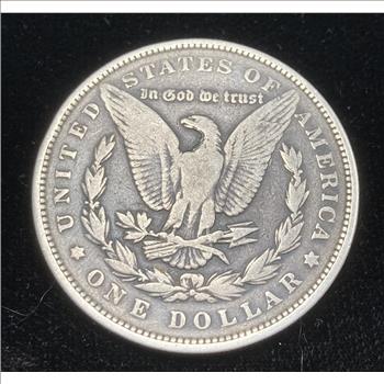 1878 $1 Morgan Silver Dollar 7 Tail Feathers Coin First Year of Issue