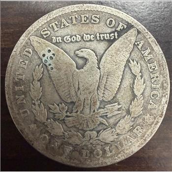1883-CC Morgan Silver Dollar $1 Carson City 90% Silver Circulated Coin
