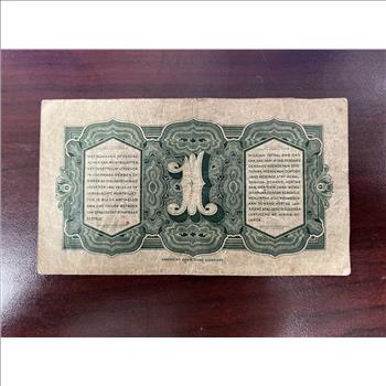 1943 Netherlands East Indies 1 Gulden Bank Note
