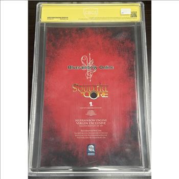 Graded and Signed Comic: Soulfire: The Core #1 Bluerainbow Virgin Exclusive Signed by Soran Sunning CBCS 9.8