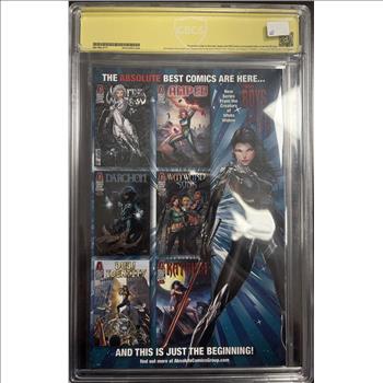 Graded & Signed Comic: White Widow #3 Blood Merc Cosplay Exclusive Signed by Jamie Tyndall CBCS 9.8