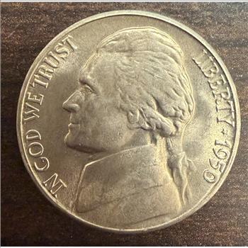 1950-D Jefferson Nickel Key Date Low Mintage Denver Mint US 5 Cent Coin Lot of 18