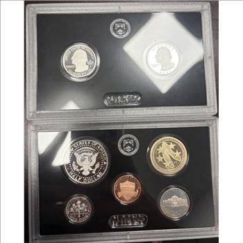 2021-S US Mint Silver Proof Set 7 Coins 21RH OGP Box & COA .999 Silver