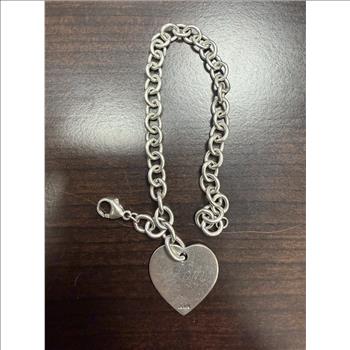 Heart Bracelet(Worn Monogram) 14.28g 6.5