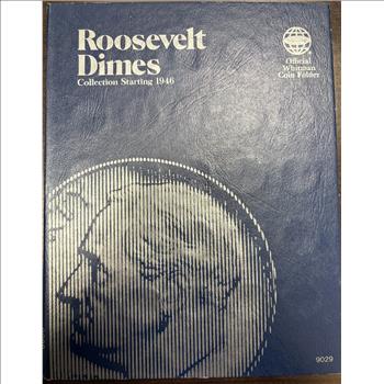 Vintage Whitman 9027 Walking Liberty Half Dollar Folder 1937-1947 No. 2 Empty