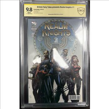 Graded & Signed Comic: Grimm Fairy Tales presents Realm Knights #1 Signed by Anthony Spay CBCS 9.8