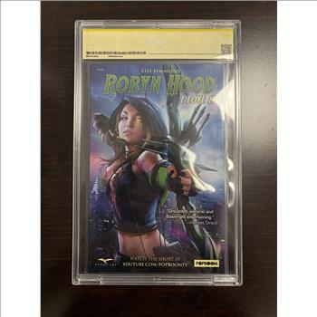 Graded & Signed Comic: Robyn Hood: The Hunt #5 Cosplay Exclusive Variant Signed by Mike Debalfo CBCS 9.8