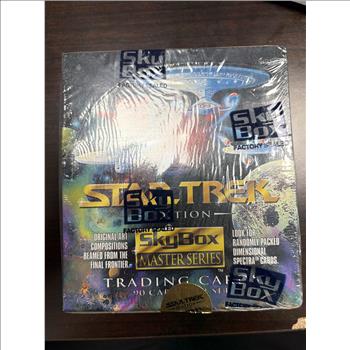 1993 SkyBox Star Trek Master Series Factory Sealed Box 36 Packs Vintage