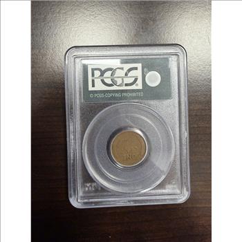 1925 Lincoln Wheat Cent PCGS Authentic Old Holder Wheat Reverse Penny