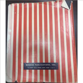  Vintage Minkus Publications First Day Cover Album Stamp FDC Binder Mid Century