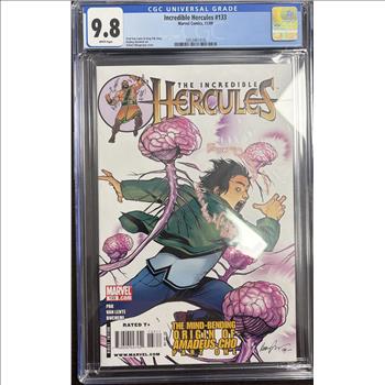  High Grade Graded Comic: Marvel Comics Incredible Hercules #133 CGC 9.8
