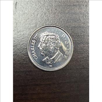2026 Canada 5 Cents Nickel W Mint Mark Winnipeg 50th Anniversary Beaver BU2026 Canada 5 Cents Nickel W Mint Mark Winnipeg 50th Anniversary Beaver BU