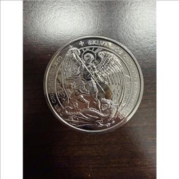2026 UK £5 The Angel St Michael Slaying Dragon Charles III Royal Mint Coin