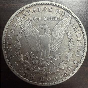 1882-CC Morgan Silver Dollar $1 Carson City 90% Silver Circulated