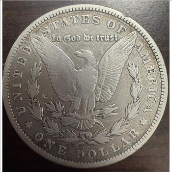 1880-CC Morgan Silver Dollar $1 Carson City Low Mintage 90% Silver