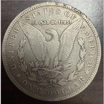 1890-CC Morgan Silver Dollar $1 Carson City 90% Silver