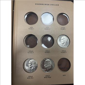 Eisenhower Dollars 1971-1978 Proof-only Issues Incomplete 11 Coins 