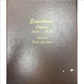 Eisenhower Dollars 1971-1978 Proof-only Issues Incomplete