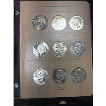 Eisenhower Dollars 1971-1978 Proof-only Issues Incomplete