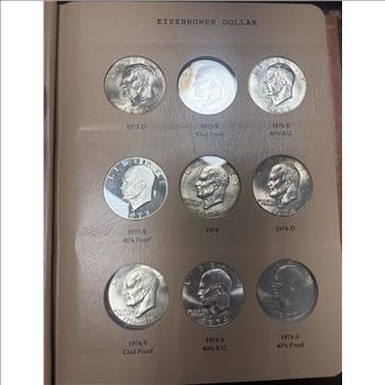 Eisenhower Dollars 1971-1978 Proof-only Issues Incomplete