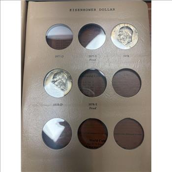Eisenhower Dollars 1971-1978 Proof-only Issues Incomplete