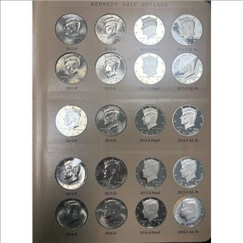 Kennedy Half Dollars 1964-2021 Proofs Only
