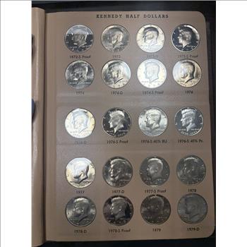 Kennedy Half Dollars 1964-2021 Proofs Only