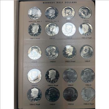 Kennedy Half Dollars 1964-2021 Proofs Only